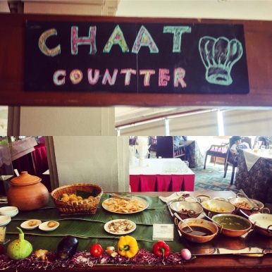 chaat counter